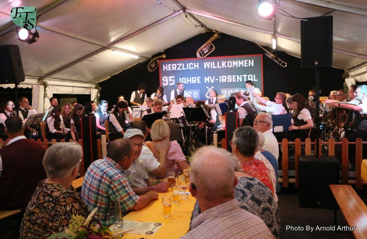 95 Jahre MV ``Irsental - Irrhausen Fotos 8/7/23